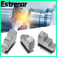 ESTRENAR 3pcs Self Centering Chuck, 3 Jaw 20CrMnTi Steel Lathe Chuck Jaws, Durable 3 Inch Inside Jaw