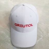 VNXK white baseball cap, cool khaki material, white baseball cap.