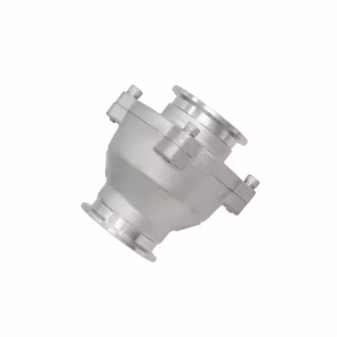 Vacuum Check Valve Clamp KF50 OD75mm Stainless steel 304 Vacuum Check Valve,Check Valve Exhaust Chec