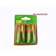 GP Ultra Alkaline Battery @ D x 2pcs
