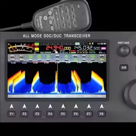 【2026】Wolf SDR 100W HF+UV All Mode Transceiver Built-in Antenna Tuner RS-998