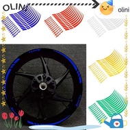 OLINI Wheel Decal Tape Sticker, Sports 18-21 Inch Motorcycle Bicycle Wheel Rim Stripe, Car Motorcycl