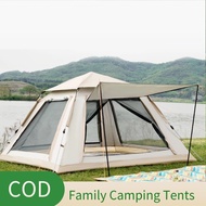 Camping Tent 4 Persons Automatic Tent For Camping WaterProof Rainproof Family Tent