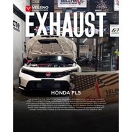 Veleno Exhaust Honda Civic FL5 Type R Catback Ekzos System (2023 and up)