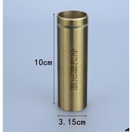 Dw32 outer thread socket 1 inch 32mm length 10cm brass - hot and cold sink faucet socket for thick t