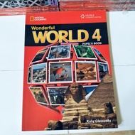 WONDERFUL WORLD 4 PAGES BOOK