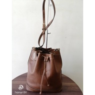 Authentic Vintage Renoma Fully Leather Bucket Bag