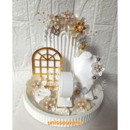 / RING HOLDER RING BOX WEDDING JEWELRY SET ENGAGEMENT/ WEDDING RING HOLDER / jewelry organizer WEDDI