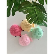 Whale Amigurumi Keychain
