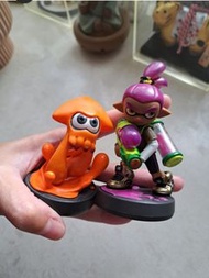 異色amiibo 武器模型 splatoon 唯一異色版 purple boy orange squid 潑桶 畫筆 掃 射擊槍 模型食玩 新年禮物