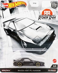 โมเดลรถเหล็ก Hot wheels MAZDA RX7 FC PANDEM 0/5 ชุด RONIN RUN HOTWHEELS PREMIUM