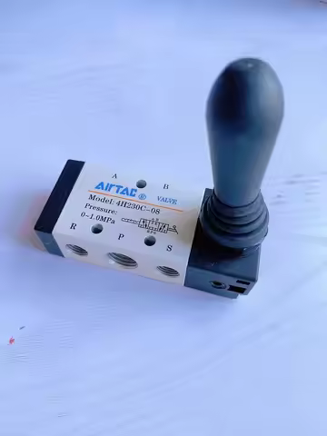 1/4 ''Port 5 Way 3 Position Hand Lever Operated Pneumatic Valves 4H230C-08 cylinder control reversin