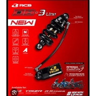 MONOSHOCK RCB DB3-LINE FOR YAMAHA LC135 200mm, Y15ZR/Y16ZR 205mm, YZF-R15/R15M /MT15 265mm. (G-BLK)