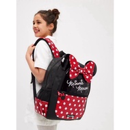 Ready Stock smiggle New Style Minnie Children's School Bag, Australia smiggle Large Capacity Waterproof Backpack Meal Bag Water Bottle