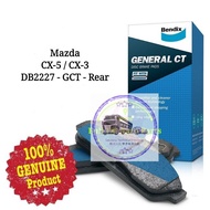 Original Bendix DB2227GCT Rear Brake Pad - Mazda CX-5/ CX-3/ Mazda 2 Skyactiv