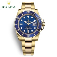【In stock】ROLEX Submariner Automatic Pawanble Waterproof ROLEX Watch For Men ROLEX Watch For Women Original AEX4
