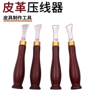 DIY Leather Tools Leather Edge Crimper Edge Crimper Fan Edge Crimper Shallow Slot Edge Crimper Fan E