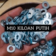 RING PLATE M10 KILOAN RING PLATE M10 WHITE (BOLT 14) CONTENTS KURLEB 250 pcs