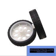 521 Rubber Wheel Robot Tires TT Motor Robot Smart Car Platform