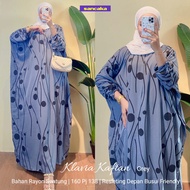 KAFTAN MATT KATUN RAYON BY ORIGINAL SANCAKA MOTIF DAVIA LAGIA LOUNA KLAVIA