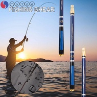 MYROE Telescopic Fishing Rod SuperHard Travel Portable Carp Feeder