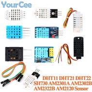 Temperature and Humidity Sensor Module AM2301 AM2301A AM2302B AM2120 DHT21 DHT11 Single Bus For Ardu