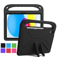 For Apple iPad 10th 11th Gen A16 2022 2025 A2696 A2757 A2777 A3354 A3355 A3356 Case EVA Portable Sho