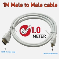 Micro HDMI Cable 4K 60Hz Micro HDMI to HDMI female adapter cable for Raspberry Pi 5/Pi 4/GoPro Hero 