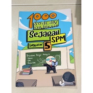 1000 Soalan Objektif Sejarah SPM Tingkatan 5 | Preloved