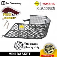 MOTORKU YAMAHA LAGENDA SRL115 V2/Fi Bakul Sisi Tepi Jaring Besi Kecil Mini Side Half Basket with Box