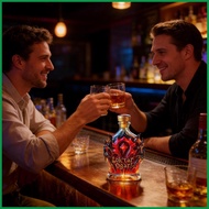 Whiskey Bottle Game Theme Alcohol Container Vodka Whiskey Bottle Dispenser for Brandy Bourbon Drinks