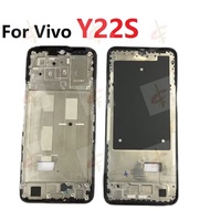 กรอบจอ LCD สำหรับ VIVO Y22 Y22S Y35 4G Y02T เฟรมกลาง