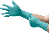 Microflex N89 Medium Disposable 7.5mil Nitrile Gloves w/Rough Finish for General Use, Sample Taking - Green (Case of 500)