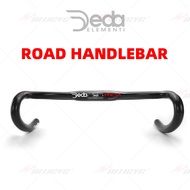 ❉Deda 3K Gloss Full Carbon T800 Oval Road Bike Handlebar Drop Bar 380 440mm Bicycle Accessories