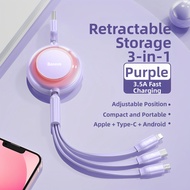 BASEUS | 3 in 1 Type-C Fast Charging Cable 66W