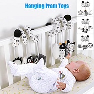 【YL】Black and White High Contrast Sensory Baby Toys 0-3 Months for Infant Newborn, Tummy Time, Early