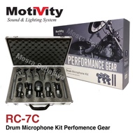 Motivity RC-7C Drum Microphone Kit Performance Gear/Instrument microphone