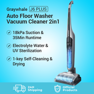 GRAYWHALE Floor Washer J6 Plus 18kPa 40min Runtime w/ Sewage Sterilization Floor Washing Machine | U