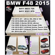 BMW F48 2015 (X1/ sDrive 20i,20d&18i)/F39 2018-2020 ( X2 sDrive20i ) / Cabin Air Filter - Fresh Air 