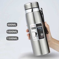 600ML/1000ML/1500ML Double Stainless Steel 316 Flask With Filter Portable Coffee Tea Thermal Bottle 