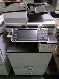 只影了58000張, 中速 Ricoh mpc3503 每分鐘35張 A3/A4 network colour Printer copier scanner fax 雙面 全功能彩色影印機 打印機 掃描 傳真 4紙盤 香港220V