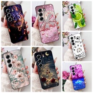 Tecno CM5 Cover Tecno Camon 40 Case Luxury Butterfly Love Fashion Flowers Cool Handsome Lion Painted