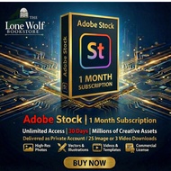 🚀 Adobe Stock Premium | 1 Month Private Account | 25 Images OR 3 Videos