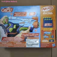 ✆◐▫ Pete Wallace Hasbro Nerf heat explorer cannon soft grenade launchers children gun against outdoor toys boys