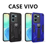 ส่งจากไทย เคสมือถือ เคส Vivo Y36 4G/5G เคสวีโว่ เคสแม่เหล็กหุ่นยนต์ มีขาตั้ง เคสตั้งได้ เคสกันกระแทก