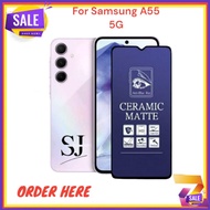 LAYAR Tempered Glass Screen Protector Samsung A55 5G A35 5G A25 5G A24 4G A16 A15 A14 Anti-Scratch S