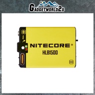Nitecore HLB1500 1500mAh Li-ion Rechargeable Battery Pack for Nitecore UT27 HA13 and Bubble Lantern