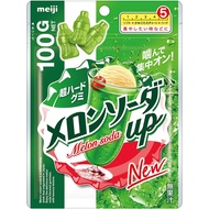 Meiji Melon Soda Up Gummy 100g Direct From Japan