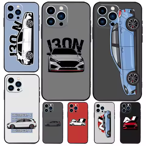 I30N Cars Case For Xiaomi Redmi Note 14 9 10 11 12 13 Pro 12S Cover For Redmi 15 15C 13C 12C 10C 14C