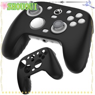 SHOUOUI Console Protective Cover, Anti-Slip Shockproof Gaming Controller , Silicone Anti-Scratch Dus